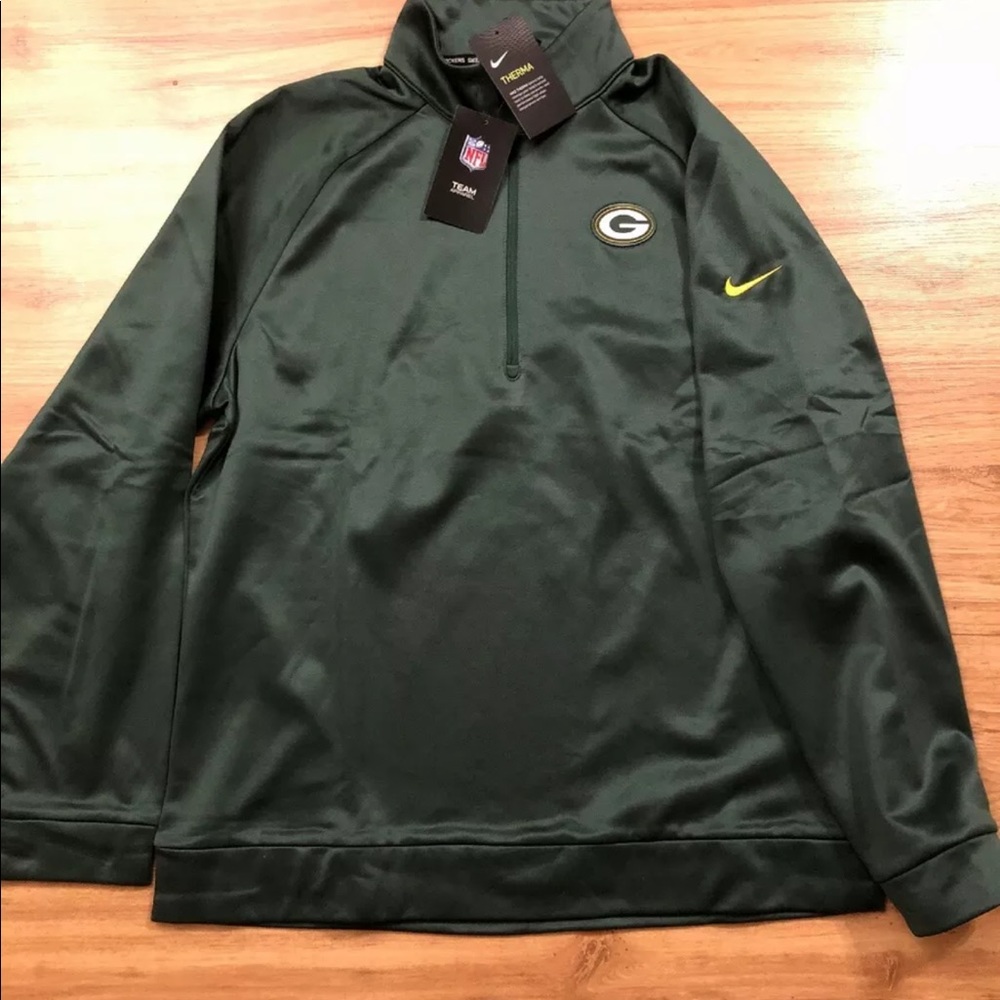 Nike Therma NFL Green Bay Packers 1/2 Zip Shirt